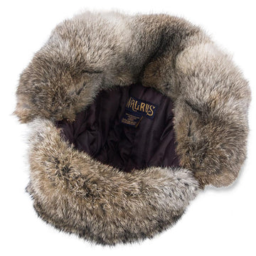 Walrus Hats Genuine Rabbit Fur Brown Trapper Hat display picture 1