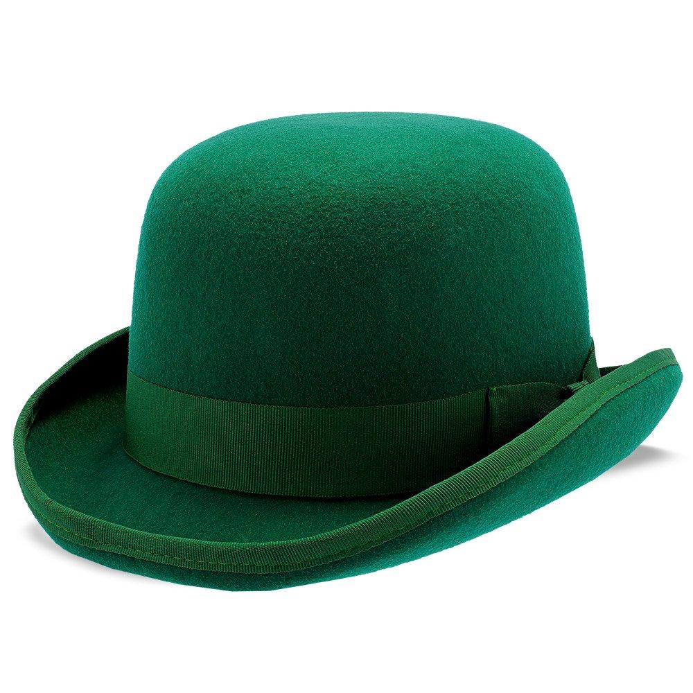 Green store derby hat