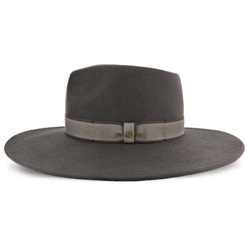 Stingray Walrus Hats Grey Wide Brim Wool Felt Fedora Hat display picture 1